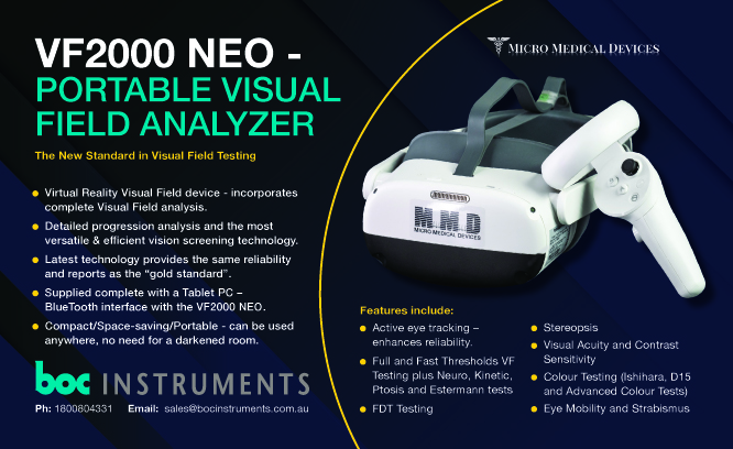 VF2000 Neo - Portable Visual Field Analyzer